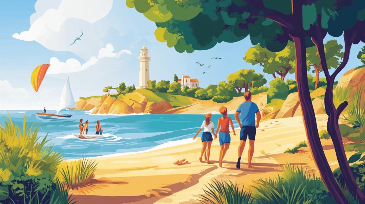8 activites a faire en Charente Maritime pour des vacances en famille : entre baignades et sports nautiques